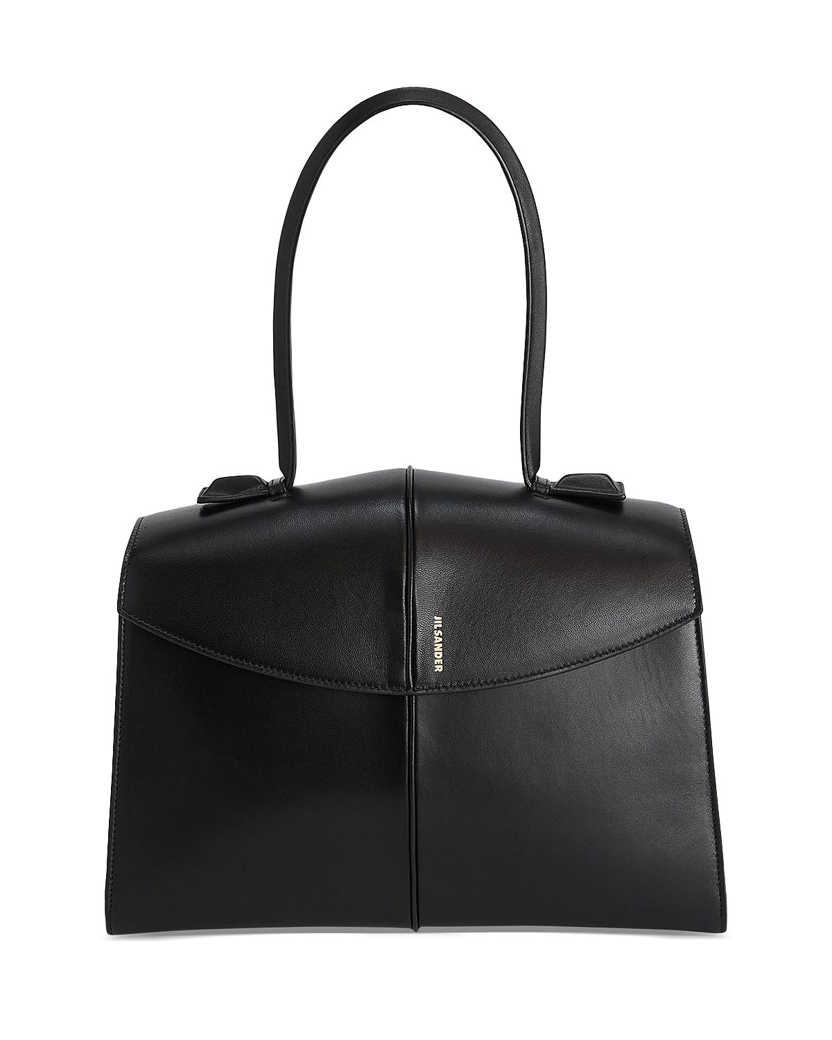 Jil Sander Linea Leather Top-Handle Bag