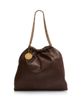 Falabella Medium Faux Leather Drawstring Bag