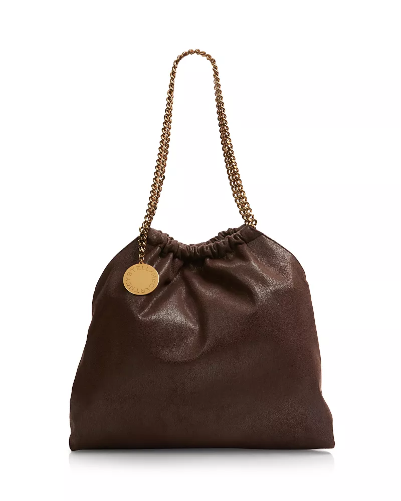 Stella McCartney Falabella Medium Faux Leather Drawstring Bag