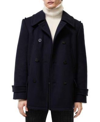  Wool Cashmere Pea Coat
