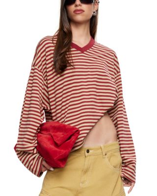 Lioness Bloom V Neck Long Sleeve Top