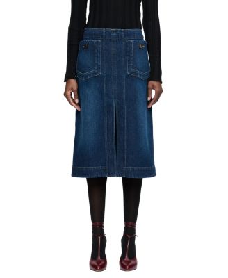  Fernanda Stretch Denim Skirt