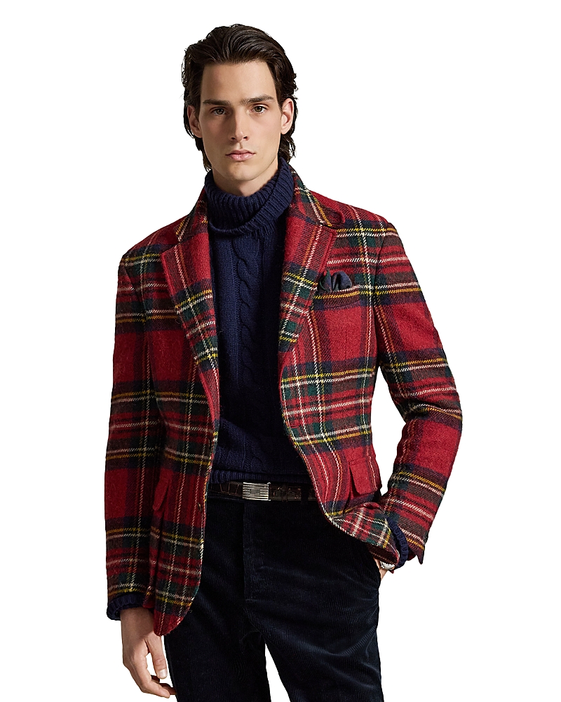 Polo Ralph Lauren The RL67 Wool Plaid Tweed Jacket