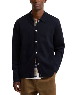 Florcombe Cotton & Wool Blend Knit Cardigan Sweater