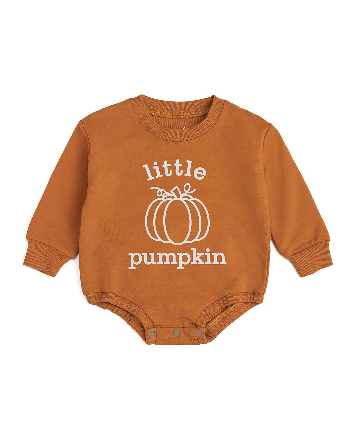 Sweet Wink Boys' Little Pumpkin Long Sleeve Romper - Baby