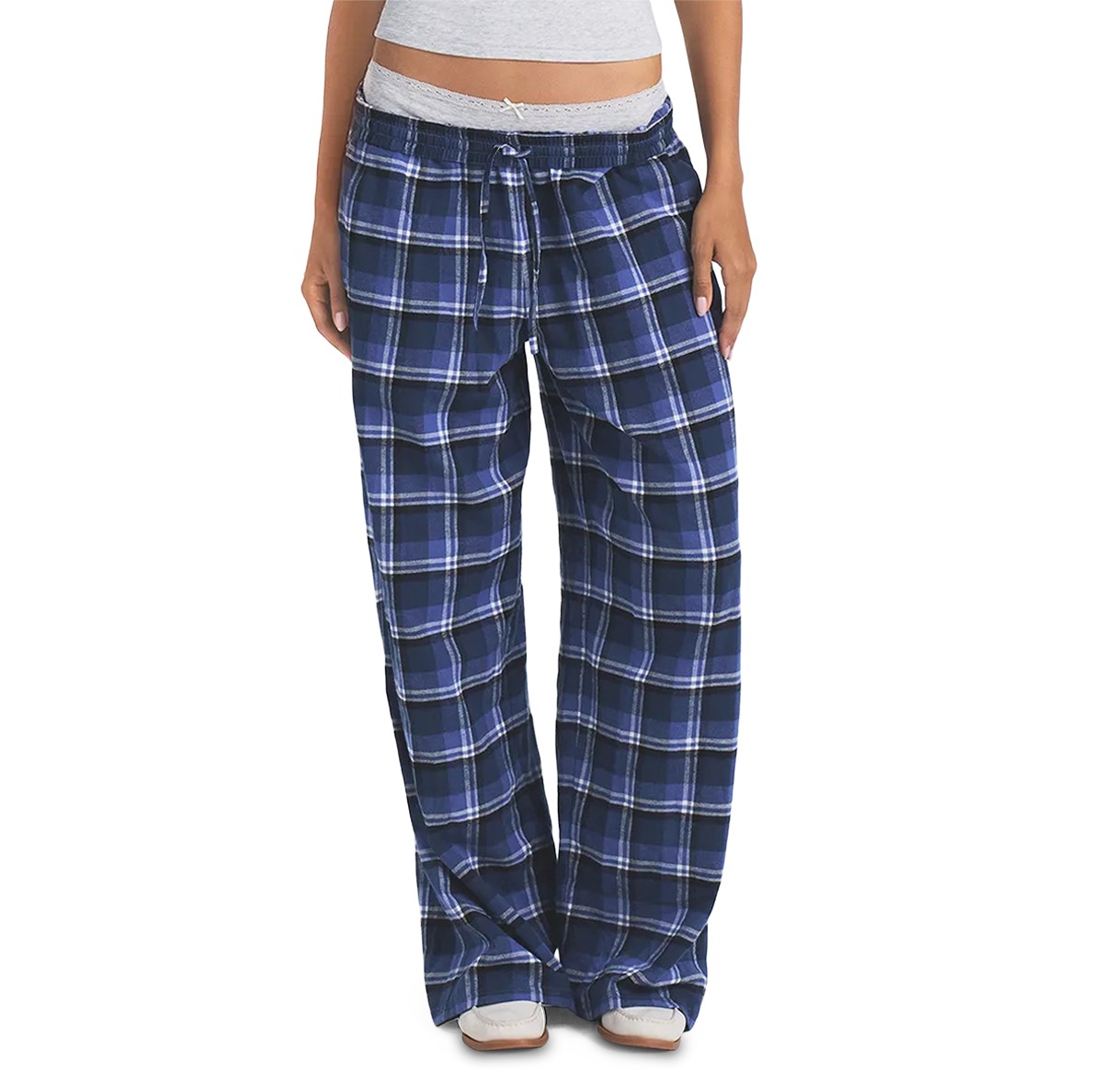 Flannel Oversized Pants