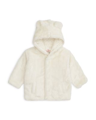 Unisex Cloud Minky Bear Fleece Jacket - Baby