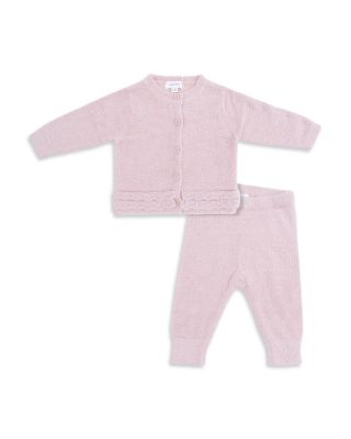 Chenille Blush Cardigan Two-Piece Set - Baby