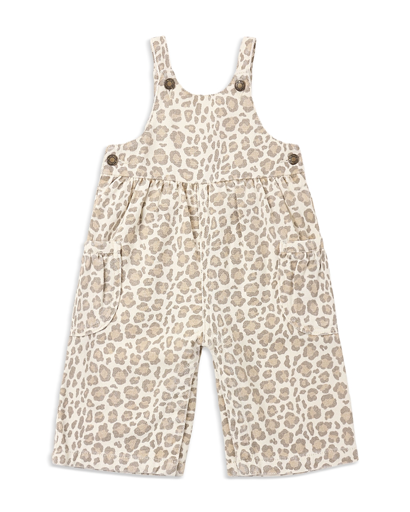 Rylee + Cru Girls' Printed Wide Leg Overalls - Baby