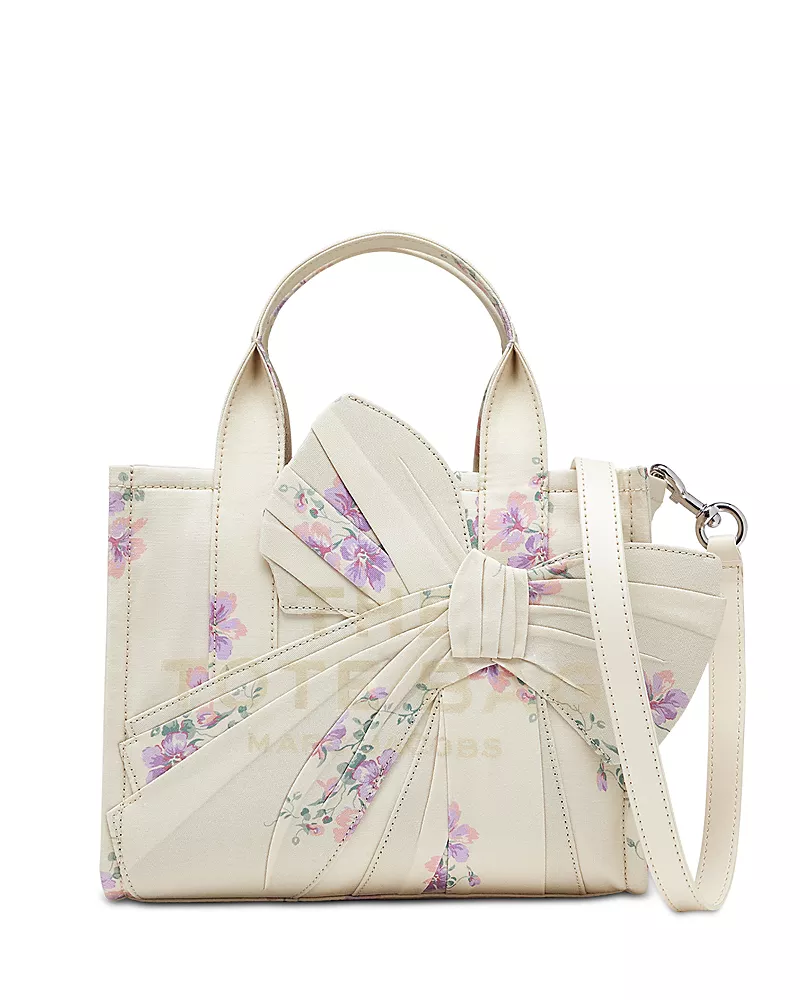Marc Jacobs Small Antique Floral Canvas Tote Bag