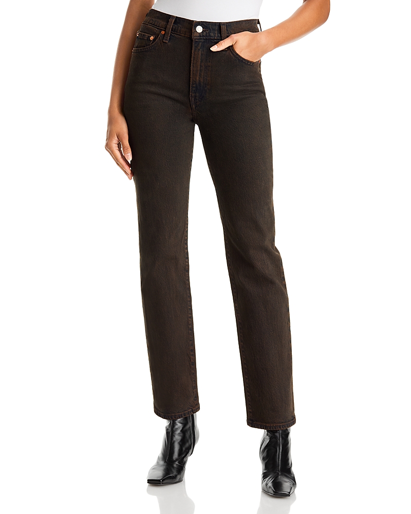 Levi's Ribcage High Rise Slim Jeans in Over A Cup