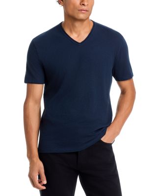 John Varvatos Star Usa Slub V-Neck Tee