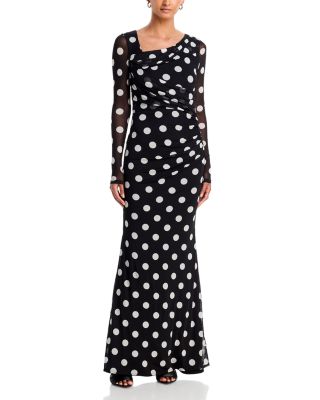Lazul Drape Front Maxi Dress