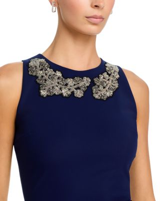 Beaded Sleeveless Gown - thumbnail 3