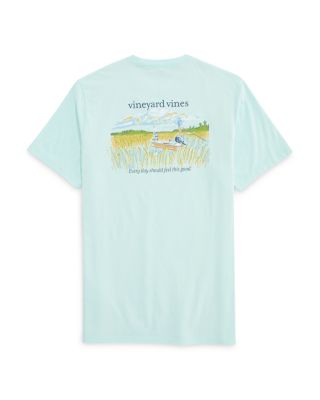 Everyday Marsh Sketch Cotton Pocket T-Shirt