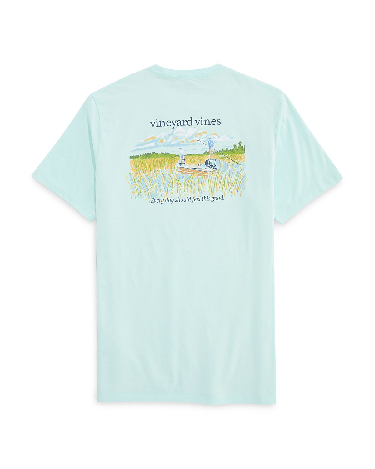 Vineyard Vines Everyday Marsh Sketch Cotton Pocket T-Shirt