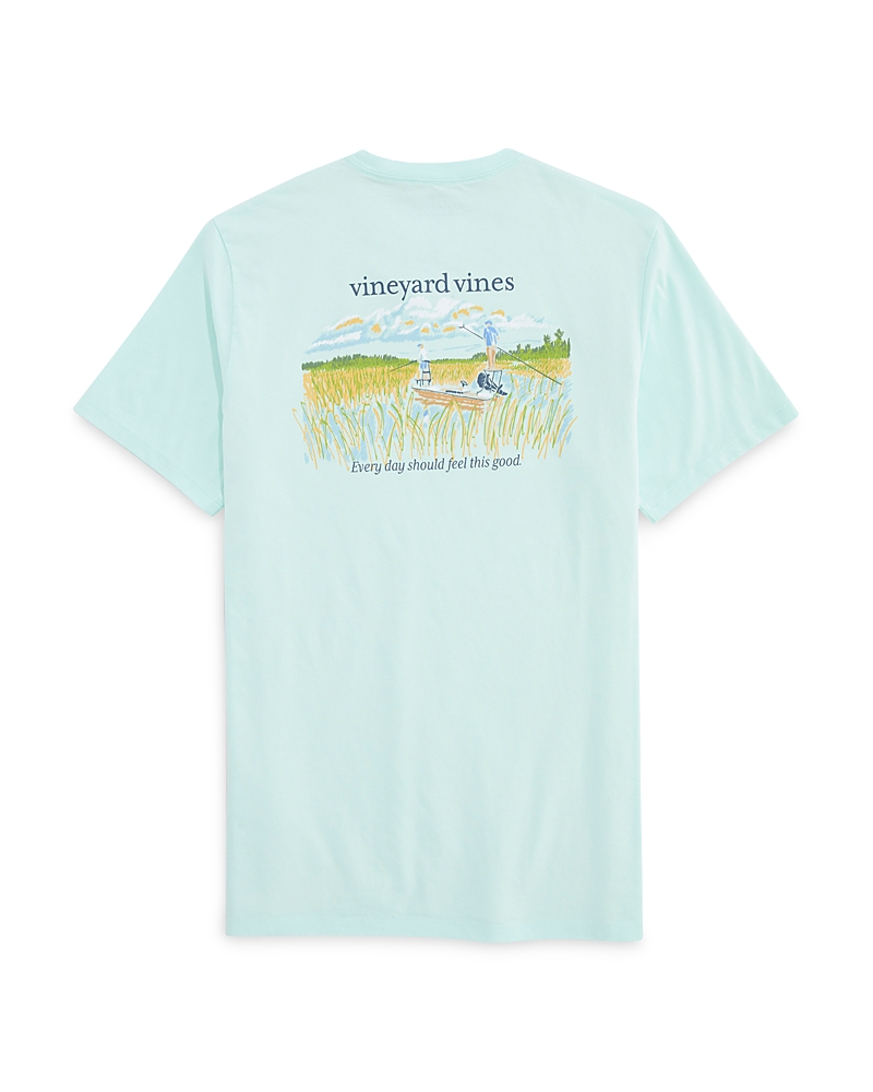 Vineyard Vines Everyday Marsh Sketch Cotton Pocket T-Shirt