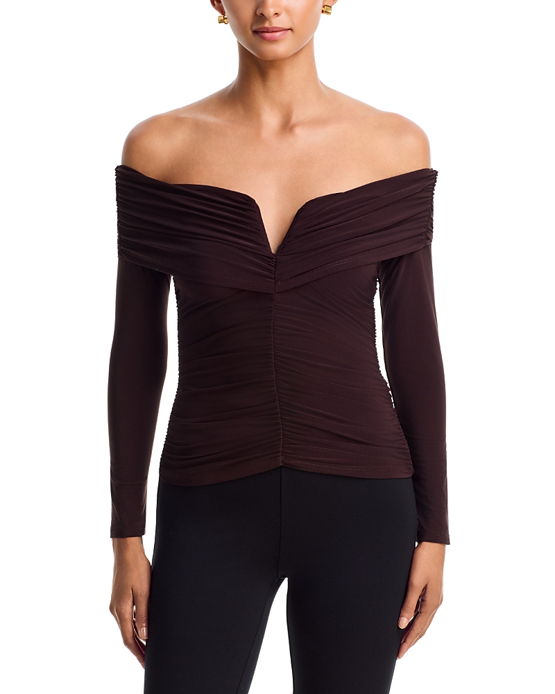 Aqua Matte Jersey Top - Exclusive