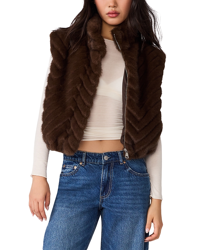 Steve Madden Faux Fur Vest