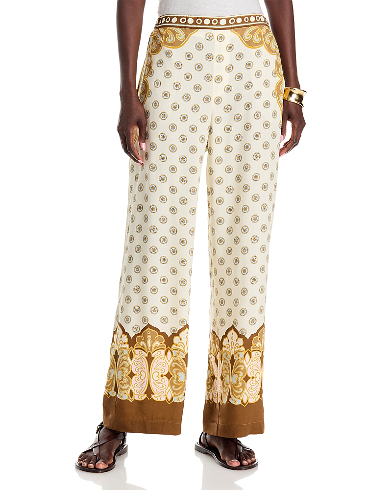 La DoubleJ Club Printed Wide Leg Pants