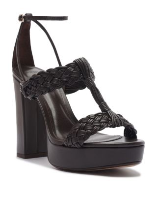 Women's Thalia Braided Leather Platform Sandals