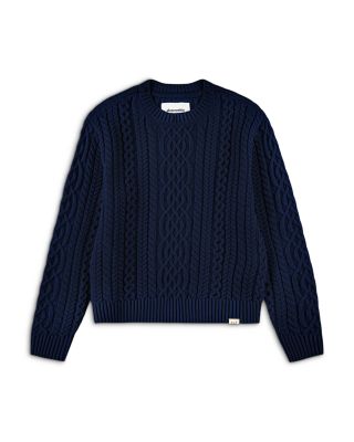 Boys' Cable Crewneck Sweater - Big Kid