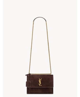 Sunset Medium Bag in Suede