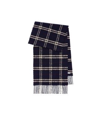  Check Wool Cashmere Scarf