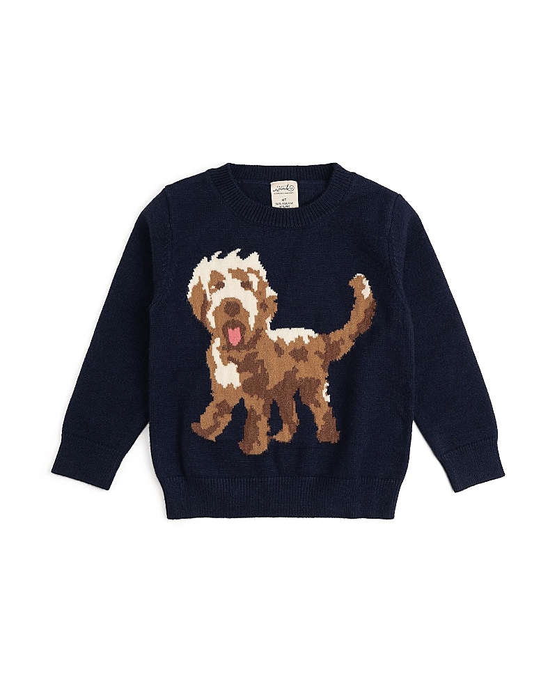 Sweet Wink Boys' Vintage Puppy Sweater - Little Kid, Big Kid