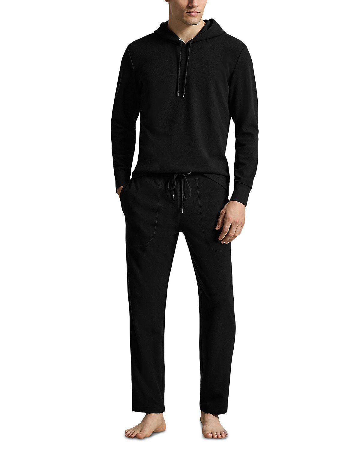 Polo Ralph Lauren Cozy Knit Drawstring Sleep Hoodie