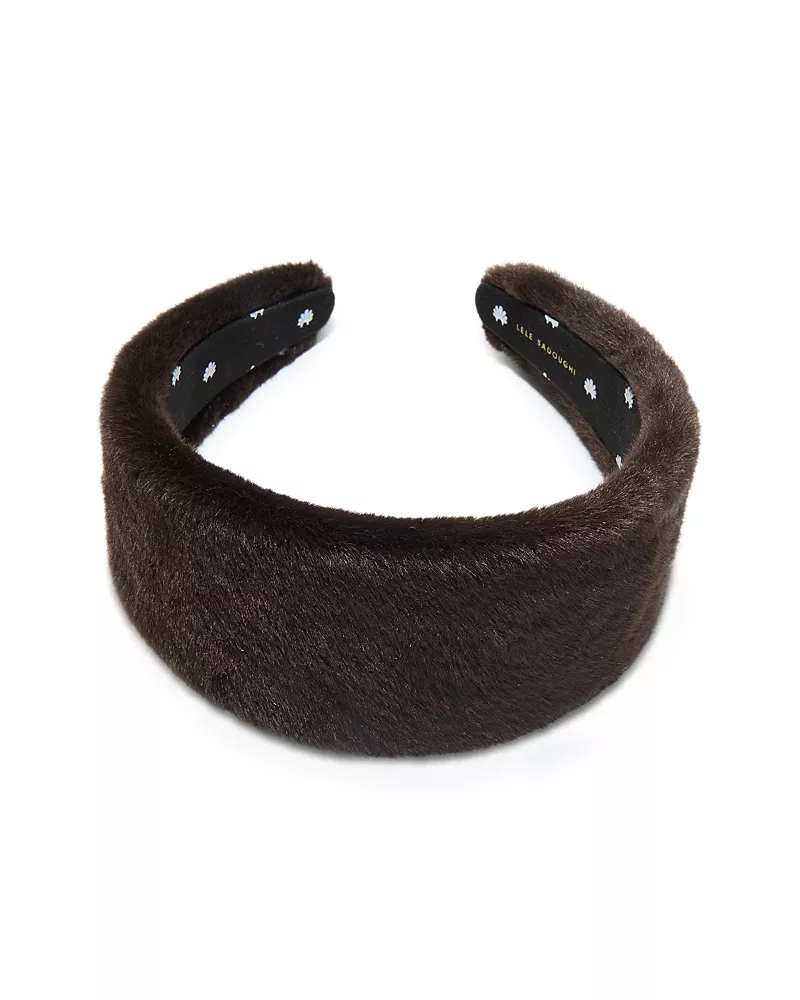 Lele Sadoughi Brigitte Faux Fur Headband