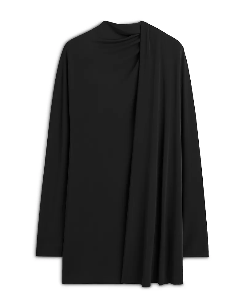 Toteme Draped Scarf Asymmetrical Dress