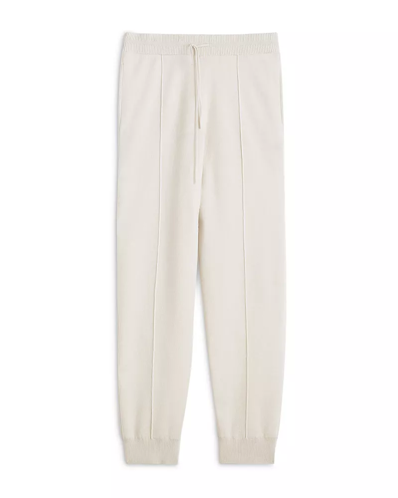 Toteme Front Seam Drawstring Jogger Pants