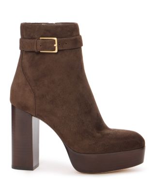 Women's Maris Suede Platform Block Heel Boots