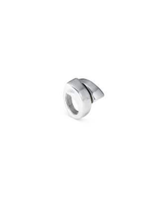  Sterling Silver-Plated Spiral Ring