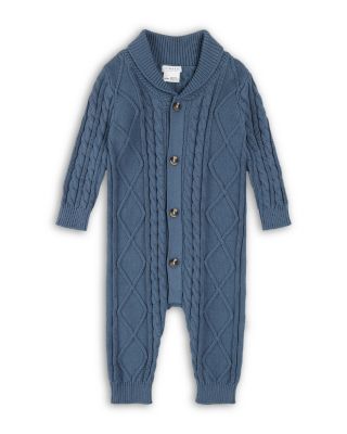 Boys' Sweater Knit Cotton Playsuit Coverall - Baby