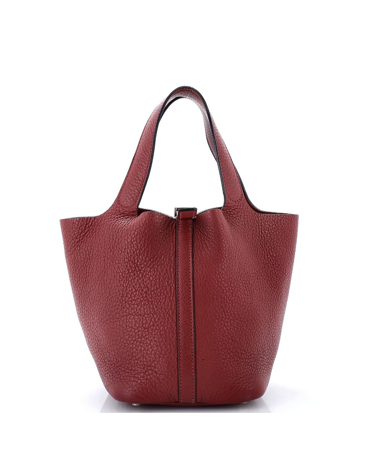 Pre-Owned HERMES Pm Picotin Bag Clemence