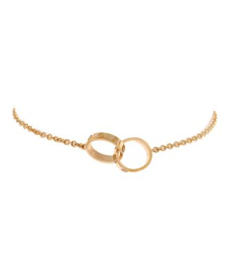  Love Interlocking Bracelet 18K Gold