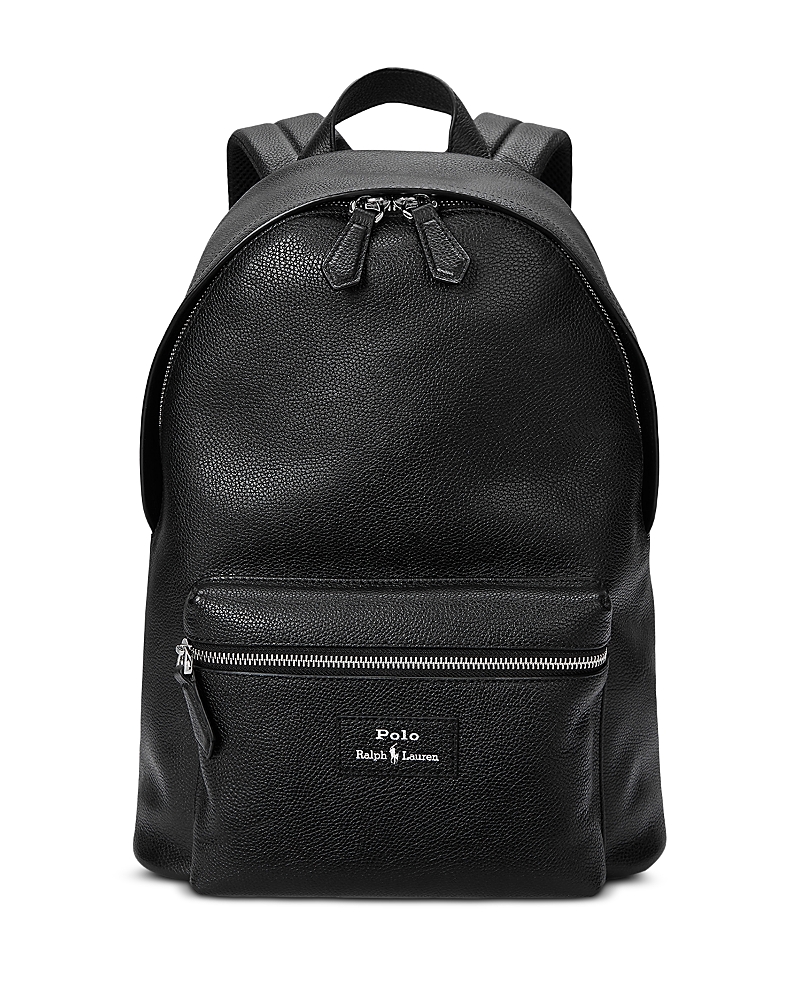Polo Ralph Lauren Pebbled Leather Backpack