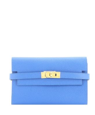 Medium Kelly Trifold Wallet Epsom