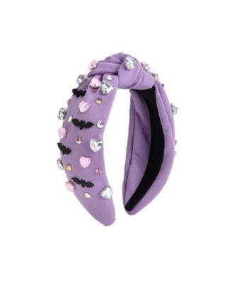Girls' Bat Halloween Gemstone Headband - Little Kid, Big Kid