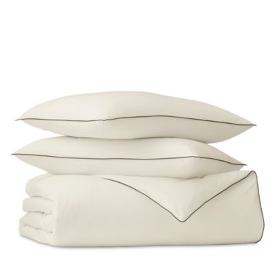 Piped Edge Duvet Cover Set, King/California King
