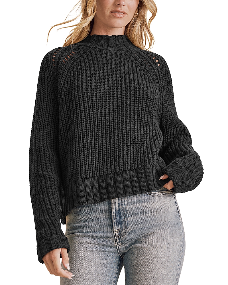 Splendid Cassidy Mock Neck Sweater