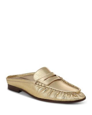 Women's Louella Leather Mule Flats