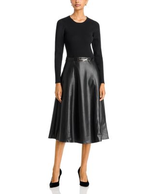 The Quinn Mix Media Dress