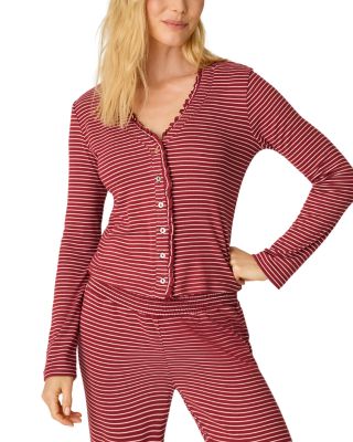 Long Sleeve Pretty Stripes Pajama Top
