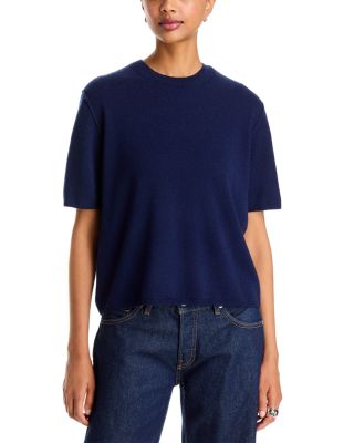 Majestic Filatures Cashmere Short Sleeve Crewneck Tee