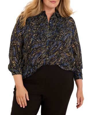 Portobello Printed Chiffon Shirt
