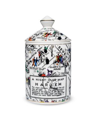  Langston Nightclub Map Ceramic Luxury Candle, 12 oz.