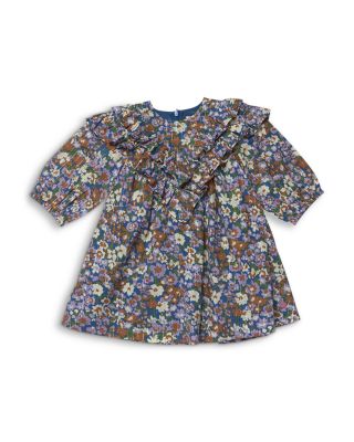 Girls' Everly Printed Ruffled Dress - Little Kid